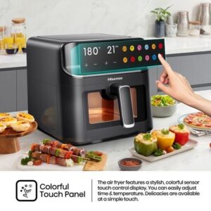 Hisense Digital Air Fryer touch panel 180