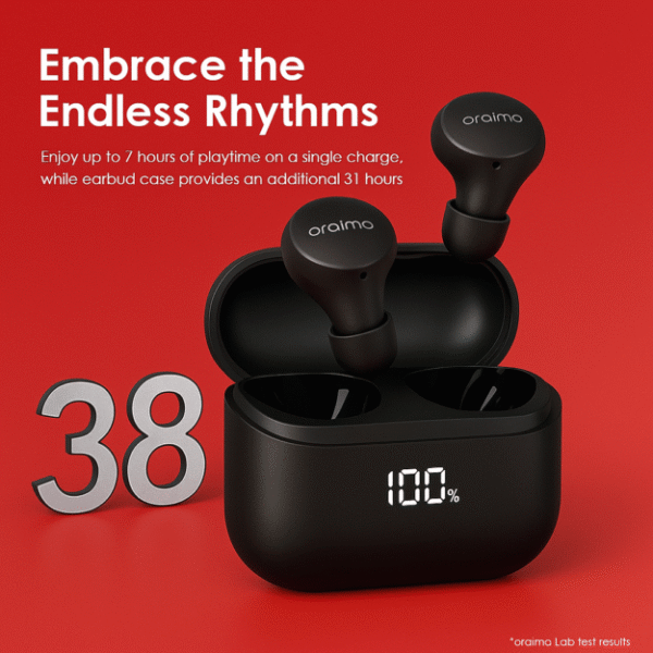 Oraimo AirBuds 4 ENC True Wireless Earbuds