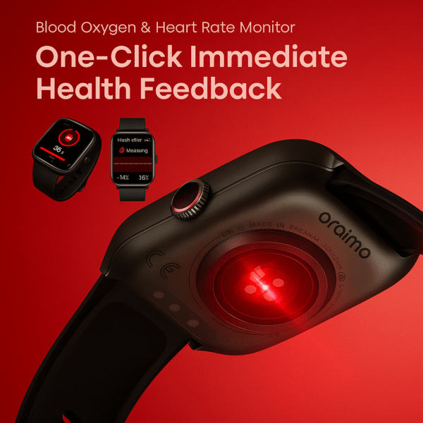Oraimo Watch 5N 2.01 "TFT IP68 Smart - Image 2