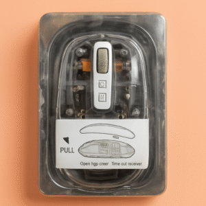 Wireless Glass Mouse Sleek, Silent & High-Precision