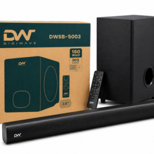 Digiwave DWSB-5003 Bluetooth Soundbar with Subwoofer 160W Home Theater System