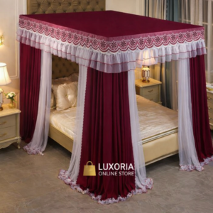 Elegant Bedroom Curtain Net
