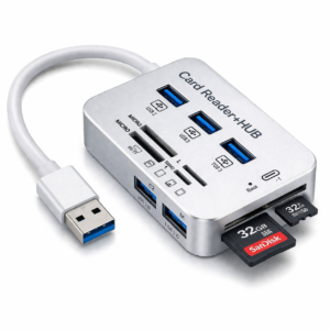 USB 3.0 / 3.1 Hub with Card Reader